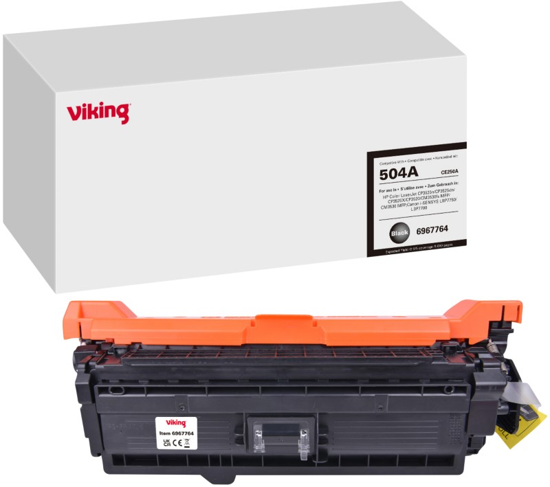 Viking 504A Kompatibel HP Tonerkartusche CEZ50A Schwarz