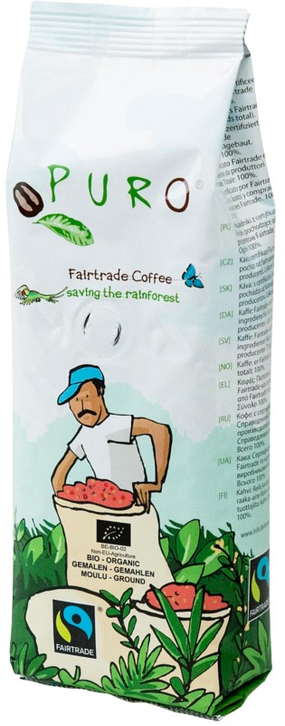 Puro Gemahlener Bio-Kaffee Puro Organic 250 g