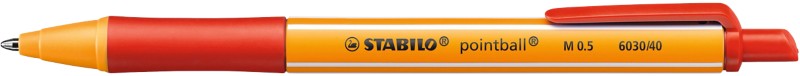 Thumbnail - STABILO pointball Kugelschreiber 0.5 mm Rot