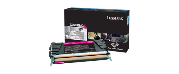 Lexmark C748H2MG Original Tonerkartusche Magenta