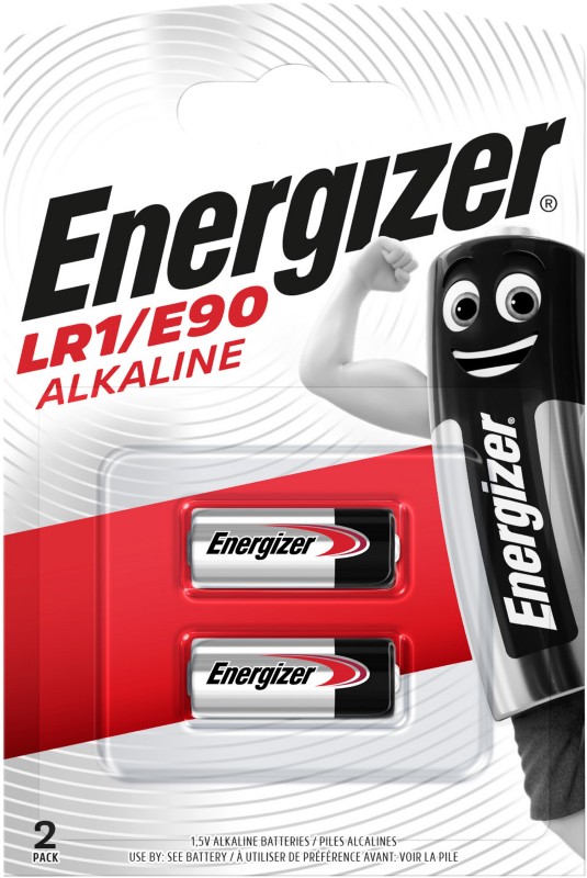 Energizer Batterien LR1 1,5 V Alkali 2 Stück