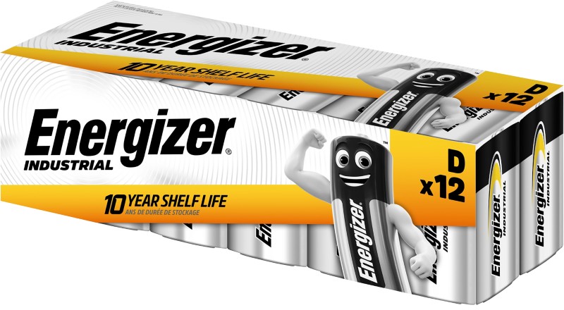 Energizer Batterien Industrial D 12 Stück