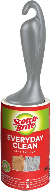 Scotch-Brite Fusselrolle 5,5 x 23,5 cm Grau 56 Blatt