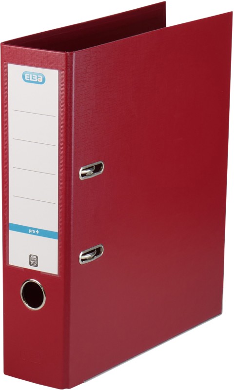 ELBA Smart Pro+ Breit Ordner DIN A4 80 mm Bordeaux 2 Ringe PP (Polypropylen)