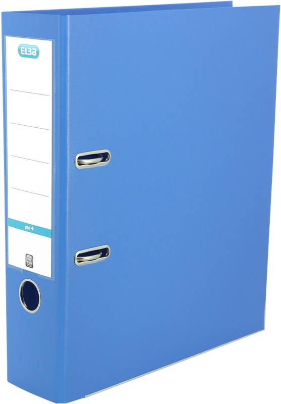 ELBA Smart Pro+ Breit Ordner DIN A4 80 mm Hellblau 2 Ringe PP (Polypropylen)