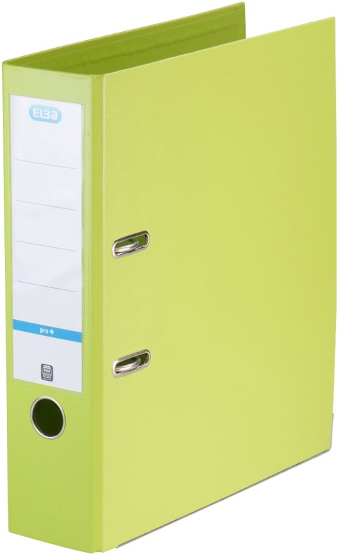 ELBA Smart Pro+ Breit Ordner DIN A4 80 mm Hellgrün 2 Ringe PP (Polypropylen)