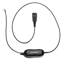 Jabra Smart Cord Headset Cable Gn 1200 Black