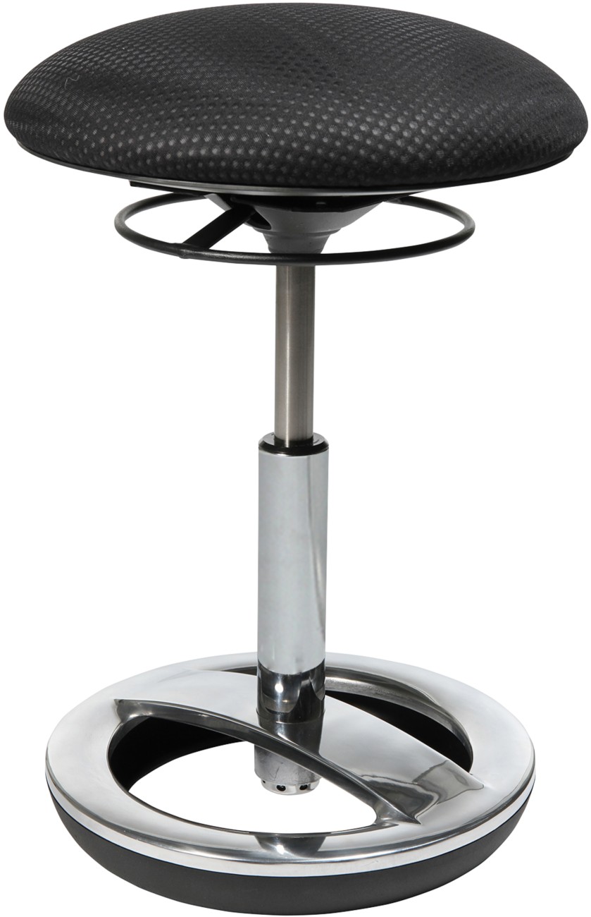 TOPSTAR Hocker Sitness® Bob Stoff Schwarz