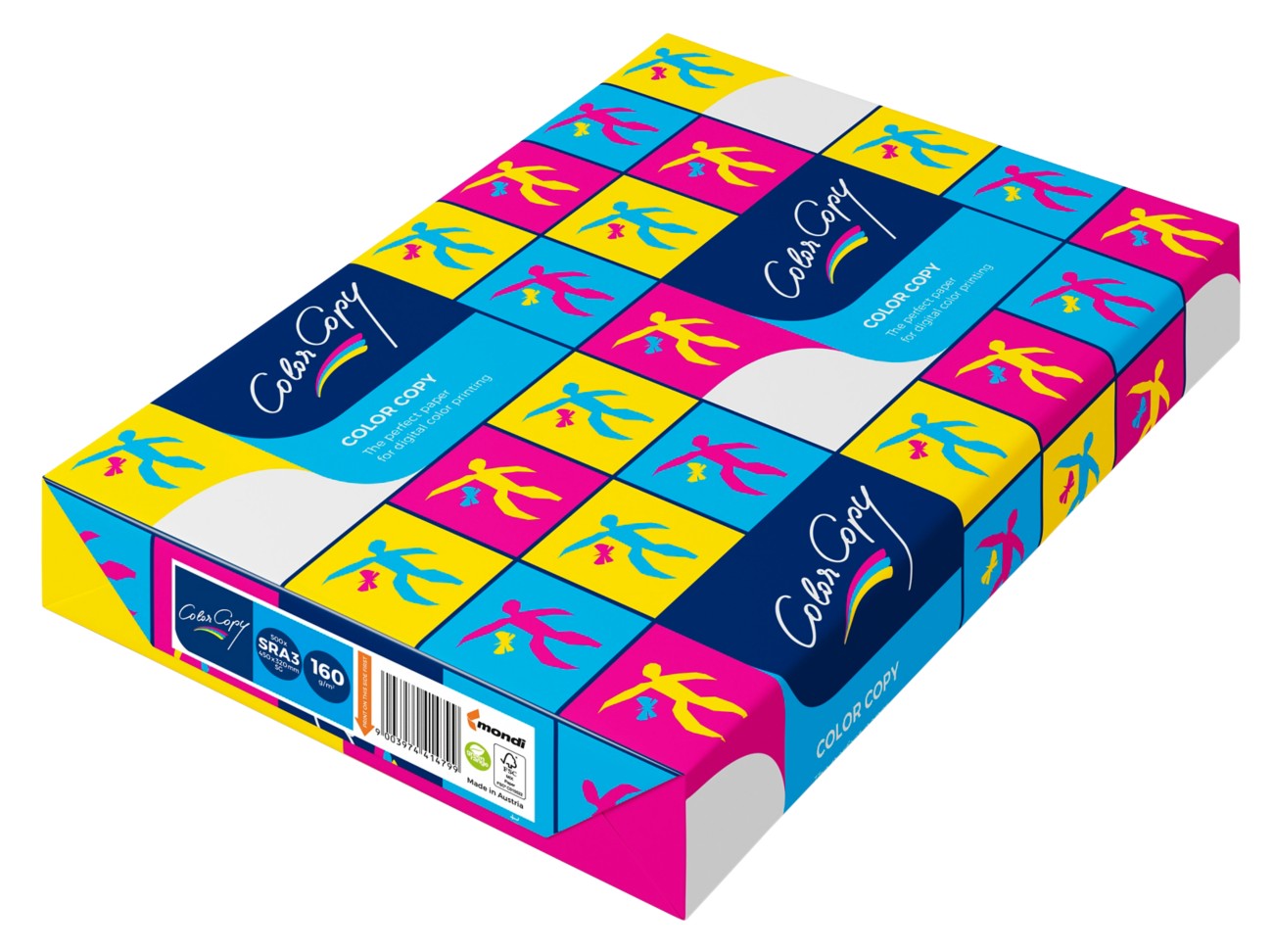 Color Copy Mondi Kopier-/ Druckerpapier SRA3 ColorLok 160 g/m² Weiß 250 Blatt