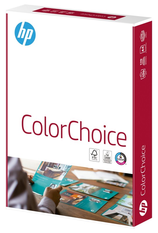 HP ColorChoice DIN A4 Druckerpapier 120 g/m² Matt Weiß 500 Blatt