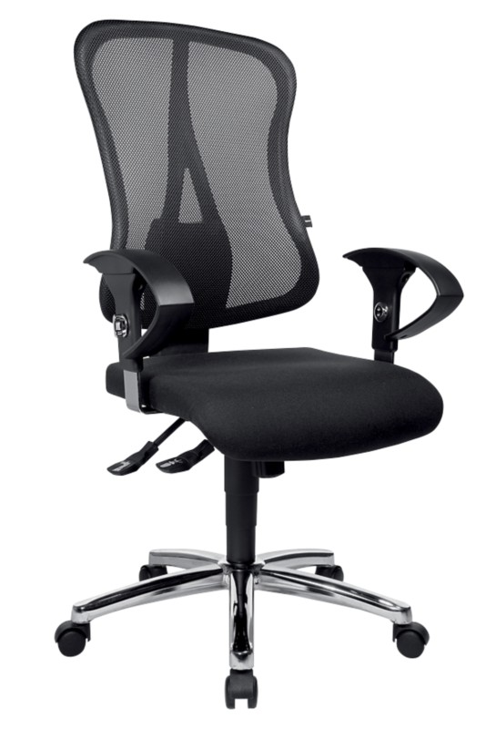 TOPSTAR Head Point SY Deluxe Bürostuhl Synchronmechanismus Netzstoff Höhenverstellbare Armlehne Höhenverstellbarer Sitz ...
