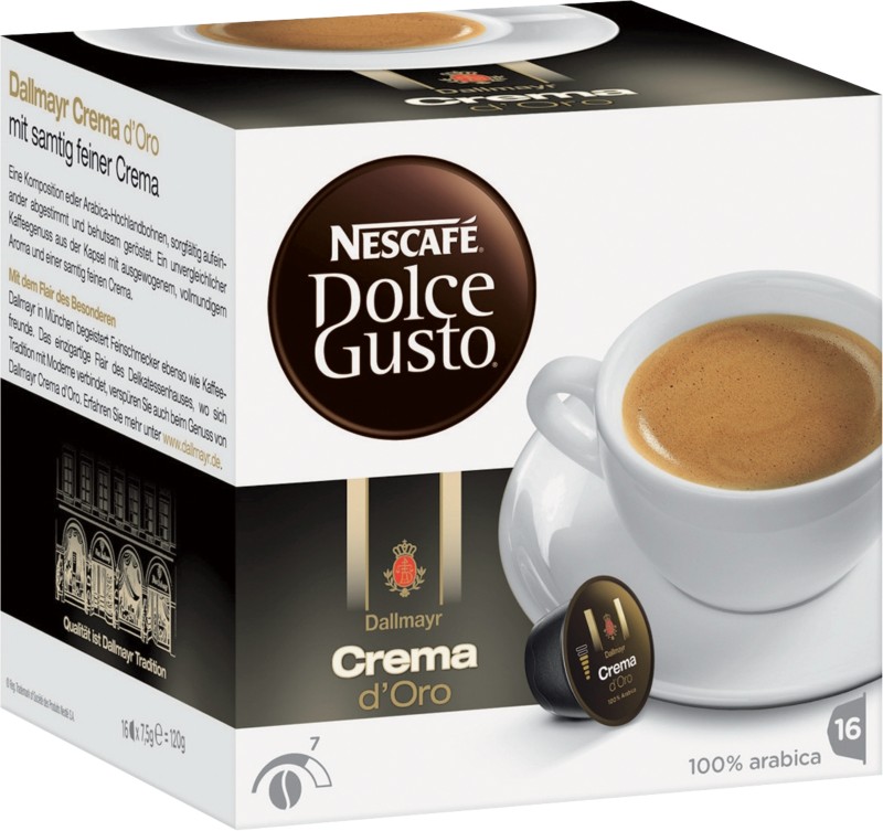 Thumbnail - Nescafé Dolce Gusto Crema d'Oro Kaffeekapseln 16 Stück à 7.5 g