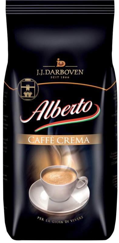 Alberto Kaffeebohnen Caffè Crema 1 kg