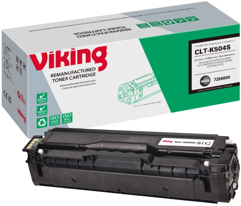 Viking CLT-K504S Kompatibel Samsung Tonerkartusche Schwarz