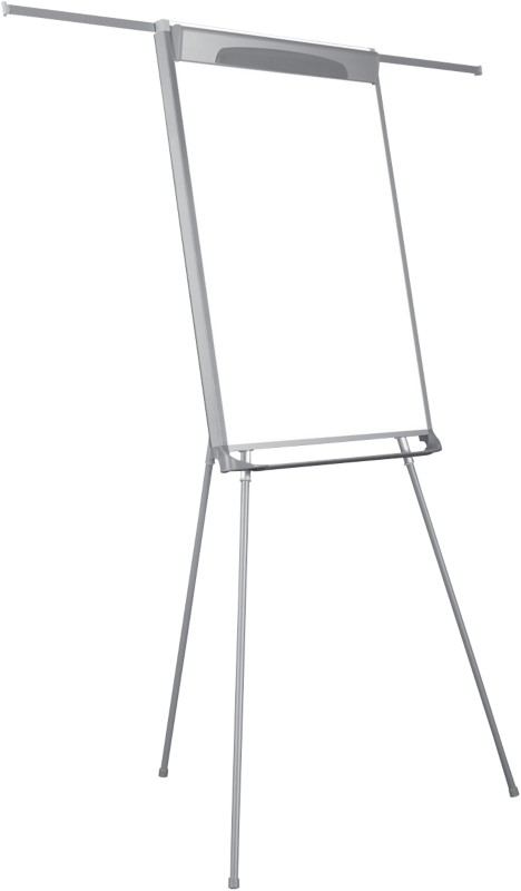 Bi-Office Mastervision Flipchart-Staffelei Stahl 106 (B) x 195 (H) cm Grau