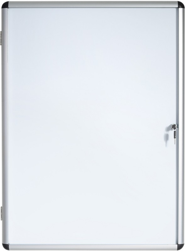 Bi-Office Enclore Earth Abschließbarer Schaukasten Magnetisch 6 x A4 72 (B) x 67,4 (H) cm Weiß