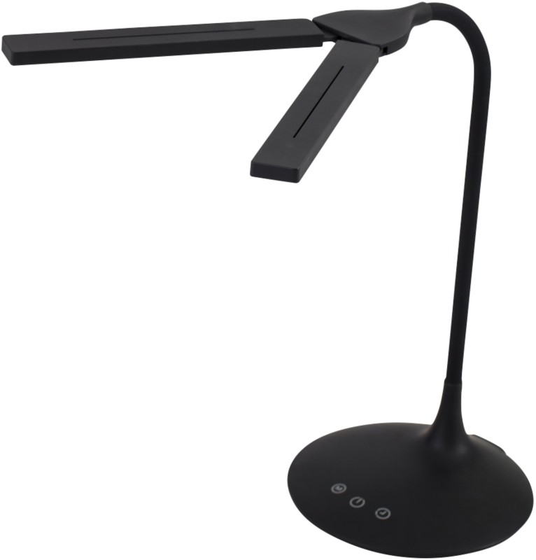 Alba LEDTWIN N Lampe LED Schwarz Batterie, USB 120 x 340 x 360 mm