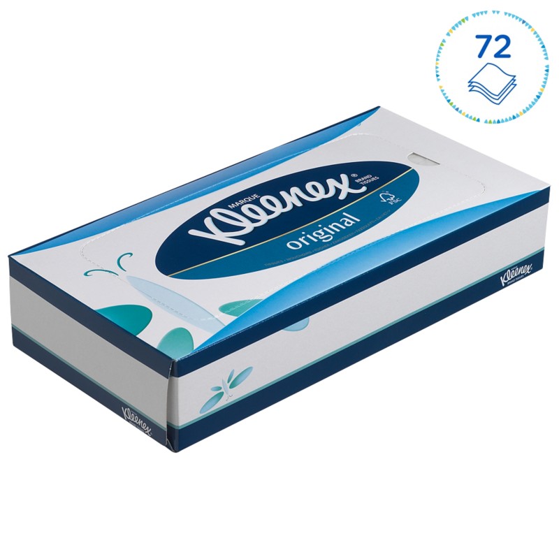 Kleenex Original Kosmetiktücher 3-lagig 8824 72 Blatt