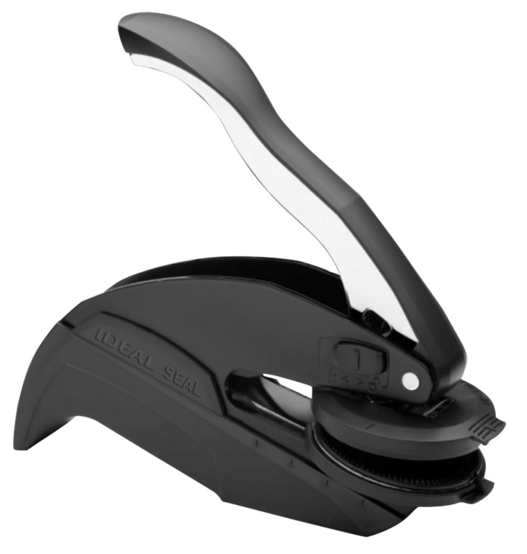 Trodat Embossing Press Ideal Black 11.9 x 2.5 x 6.3 cm