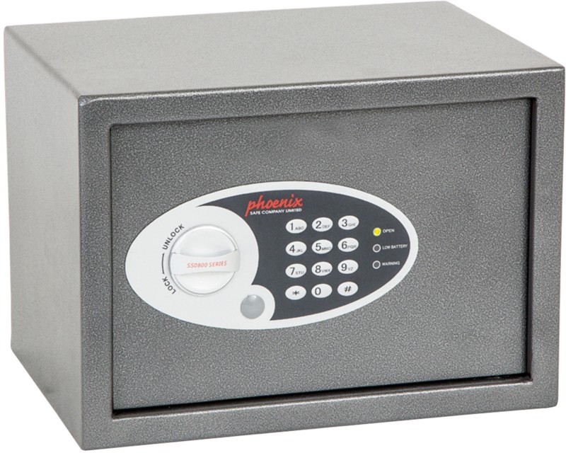 Phoenix Vela Home Wertschutzschrank Elektronisch 17 L SS0802E Graphit