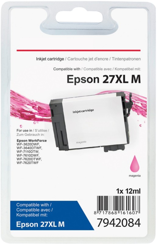 Viking 27XL Kompatibel Epson Tintenpatrone C13T27134012 Magenta