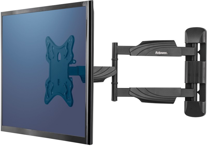 Fellowes TV Wall Mount Height Adjustable Up to 55 inch Black