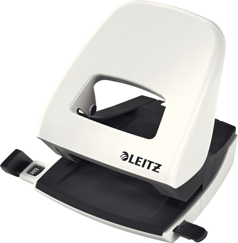 Leitz NeXXt WOW 2 Löcher Locher Metall 30 Blatt 5008 Weiß