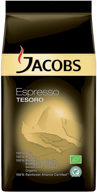 Jacobs Bio-Kaffeebohnen Espresso Tesoro 1 kg