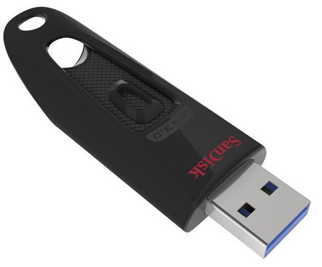 Sandisk Ultra Flash Drive 256 Gb Usb 3.0 Black