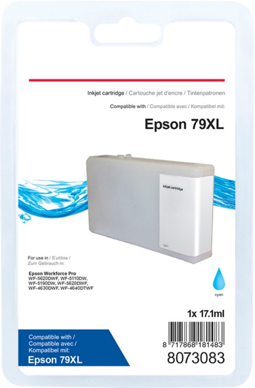 Viking 79XL Kompatibel Epson Tintenpatrone C13T79024010 Cyan