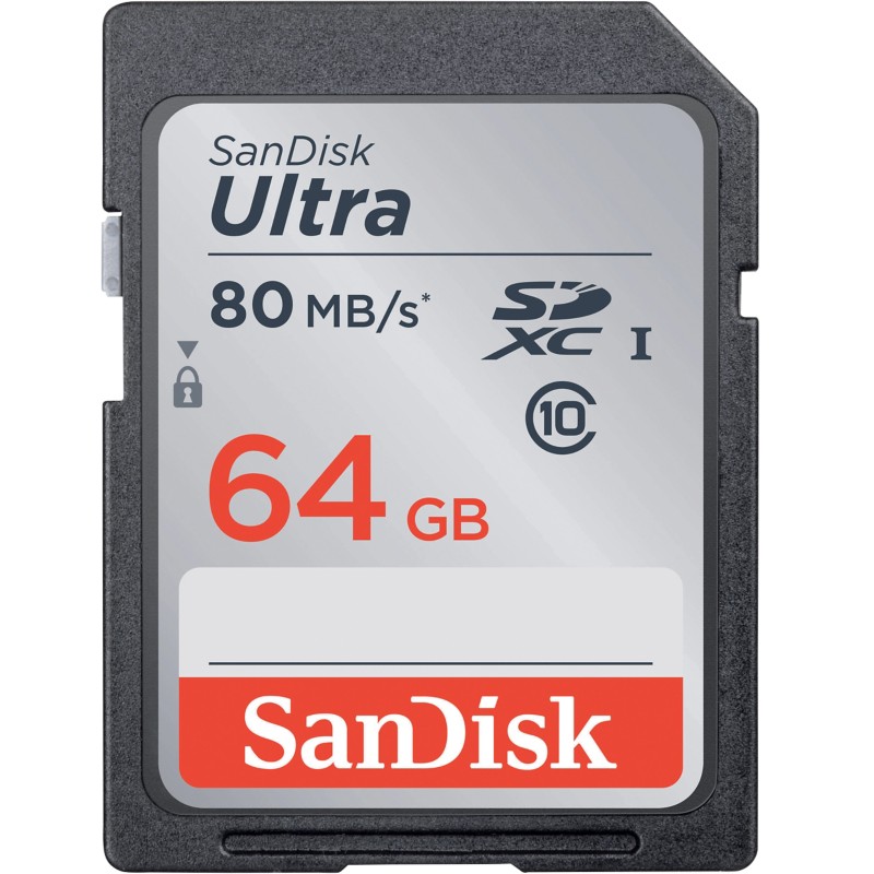 Image of SanDisk SDXC Flash-Speicherkarte UHS-1 64 GB