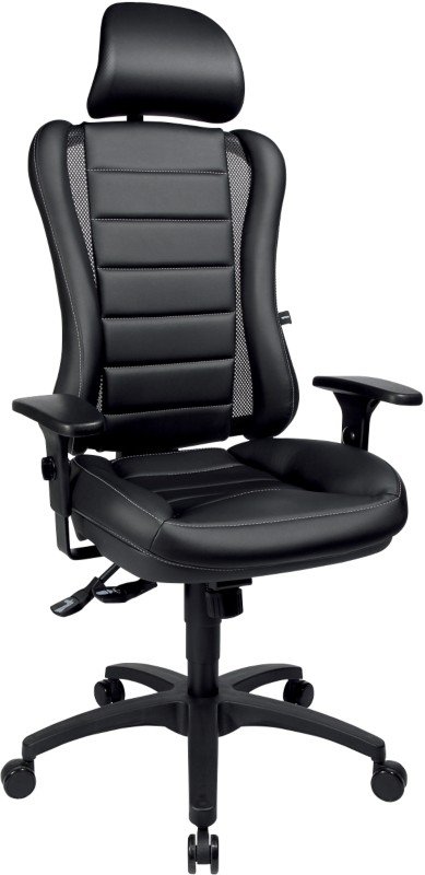 Thumbnail - TOPSTAR Ergonomischer Bürostuhl Synchronmechanismus Höhenverstellbare Armlehne Höhenverstellbarer Sitz Schwarz 110 kg He...
