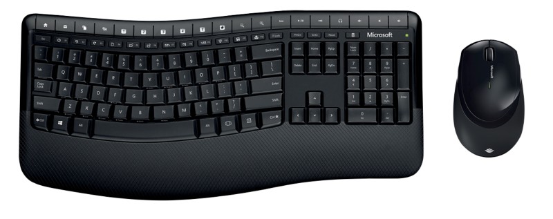 Microsoft PP4-00008 tastiera RF Wireless QWERTZ Tedesco Nero