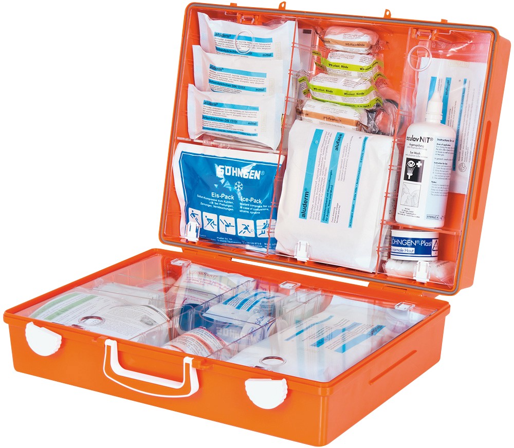 SÖHNGEN Erste-Hilfe-Kasten Mit CD Labor & Chemie 40 x 30 cm