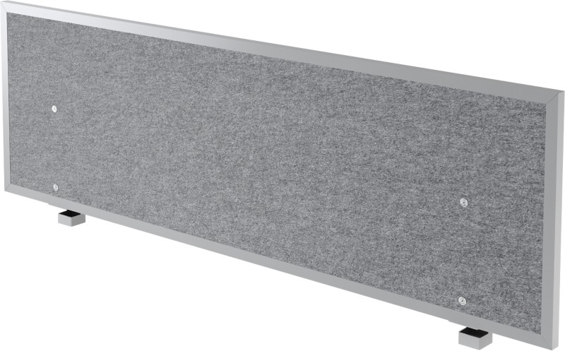 Hammerbacher Akustik-Trennwand ATW165 Grau 1.595 x 27 x 500 mm
