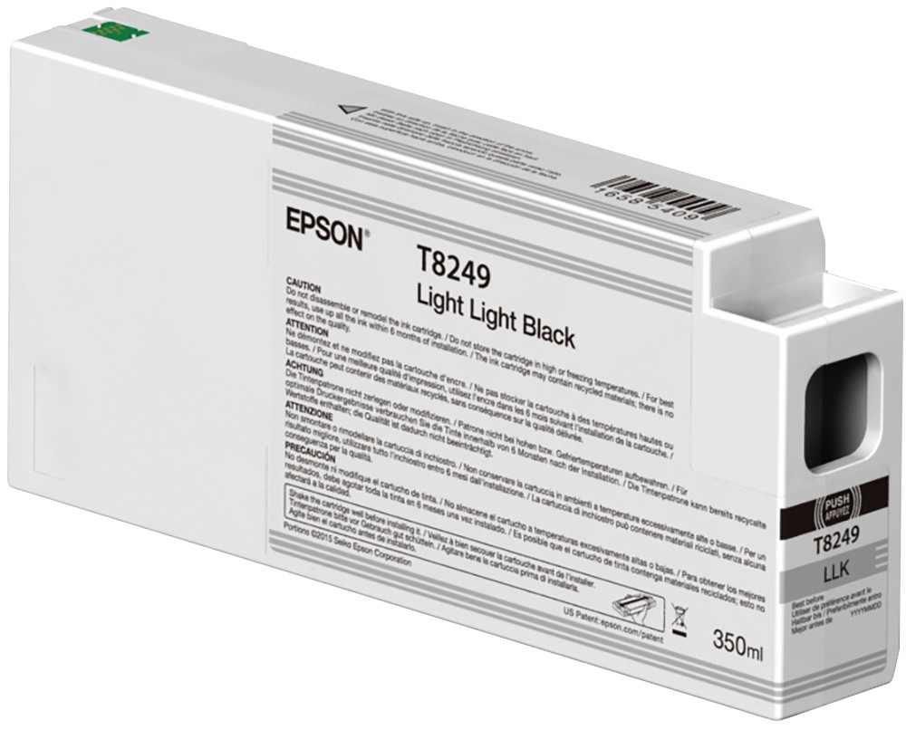 Epson T8249 Original Tintenpatrone C13T824900 Hell Schwarz