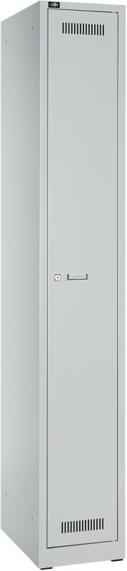 Bisley Light Garderobenschrank GL03S1245 Lichtgrau 300 x 500 x 1.850 mm