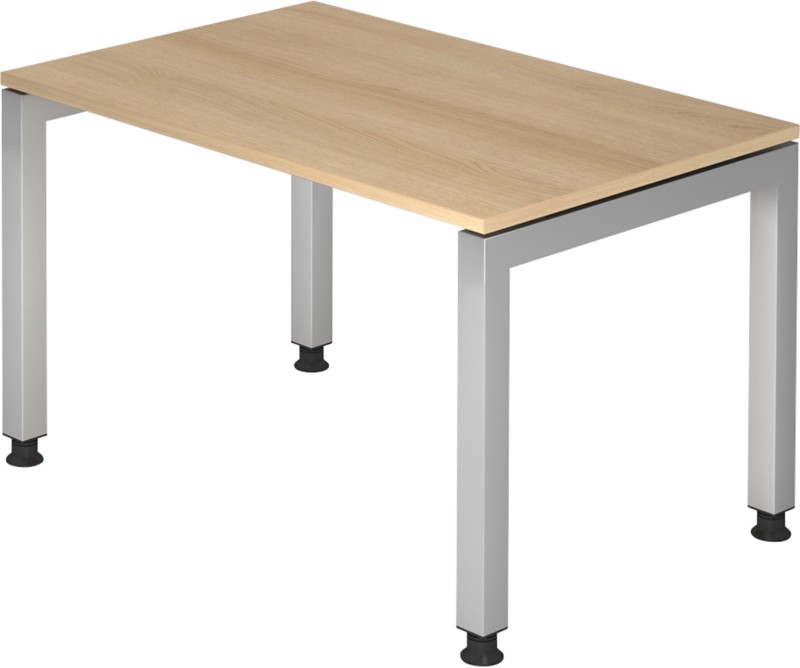 Hammerbacher Höhenverstellbarer Schreibtisch J Serie Eiche 1.200 x 680 mm
