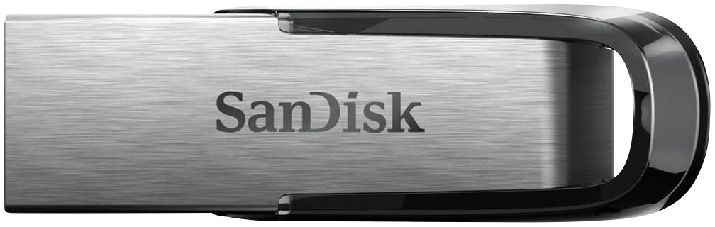 Sandisk Ultra Flair Flash Drive 128 Gb Usb 3.0 Black, Silver