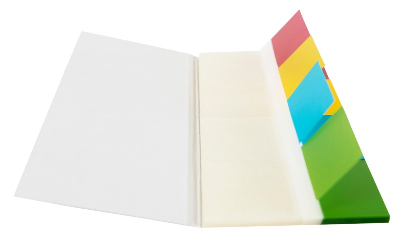 Office Depot Indexen Rood, geel, blauw, groen 2,5 x 4,8 x 4,5 cm 4 Stuks à 40 Strips