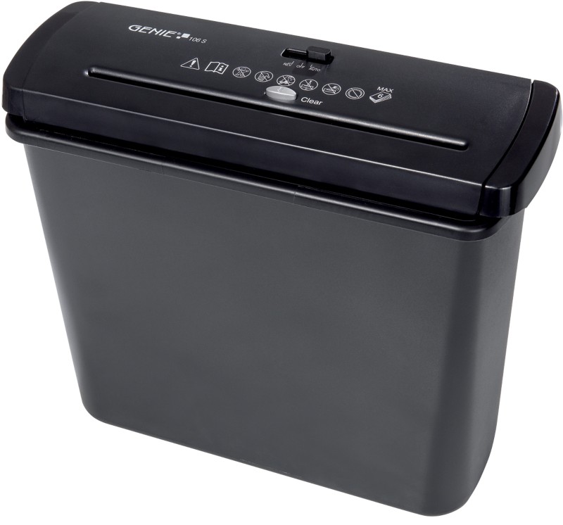 GENIE Destructeur de documents 106 S Coupe droite Niveau de sécurité P-2
