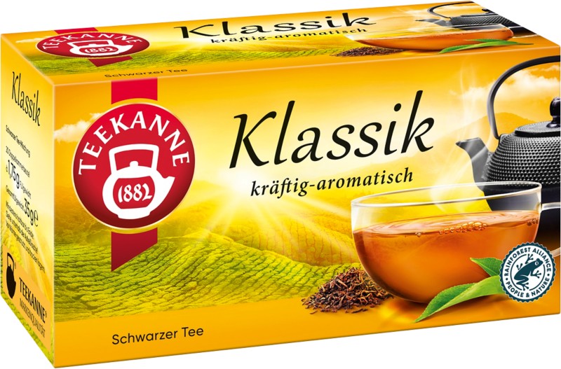 TEEKANNE Origins Classic Schwarzer Tee 20 Stück à 1.75 g