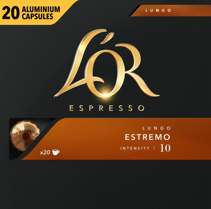 L'OR Lungo Estremo Kaffeekapseln 20 Stück à 5.2 g