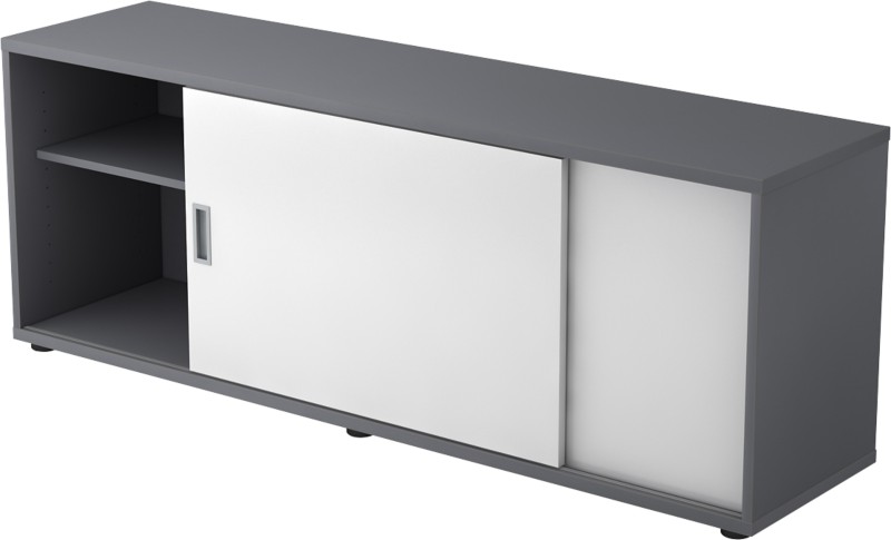 Hammerbacher Sideboard V1758S Graphit 1.600 x 400 x 596 mm