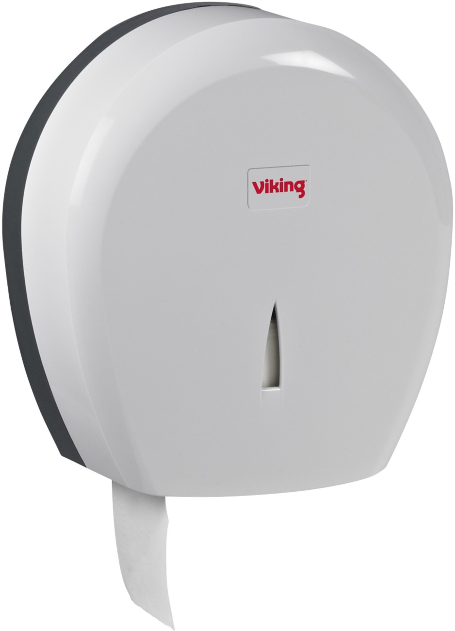 Toilet paper dispenser white 899955V06 Viking maxi jumbo 