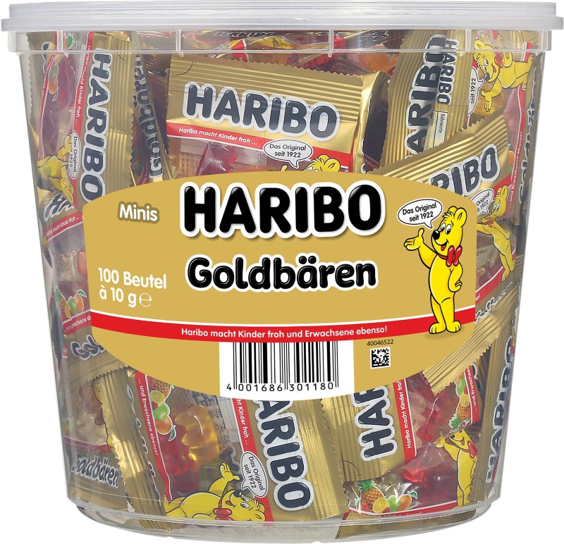 Haribo Goldbears Minis 100 x 10 g