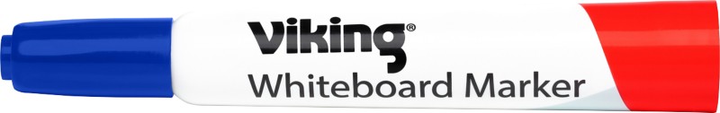 Marqueur à pointe ogive pour tableau blanc bleu 2,5 mm Viking WBM2.5