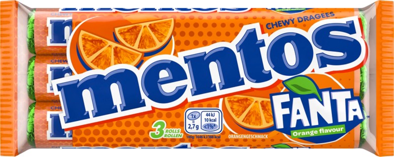 Mentos Fanta - pack of 3