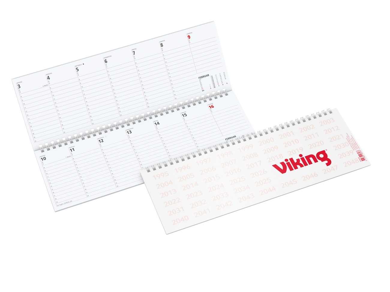 Viking Desk Calendar 2026