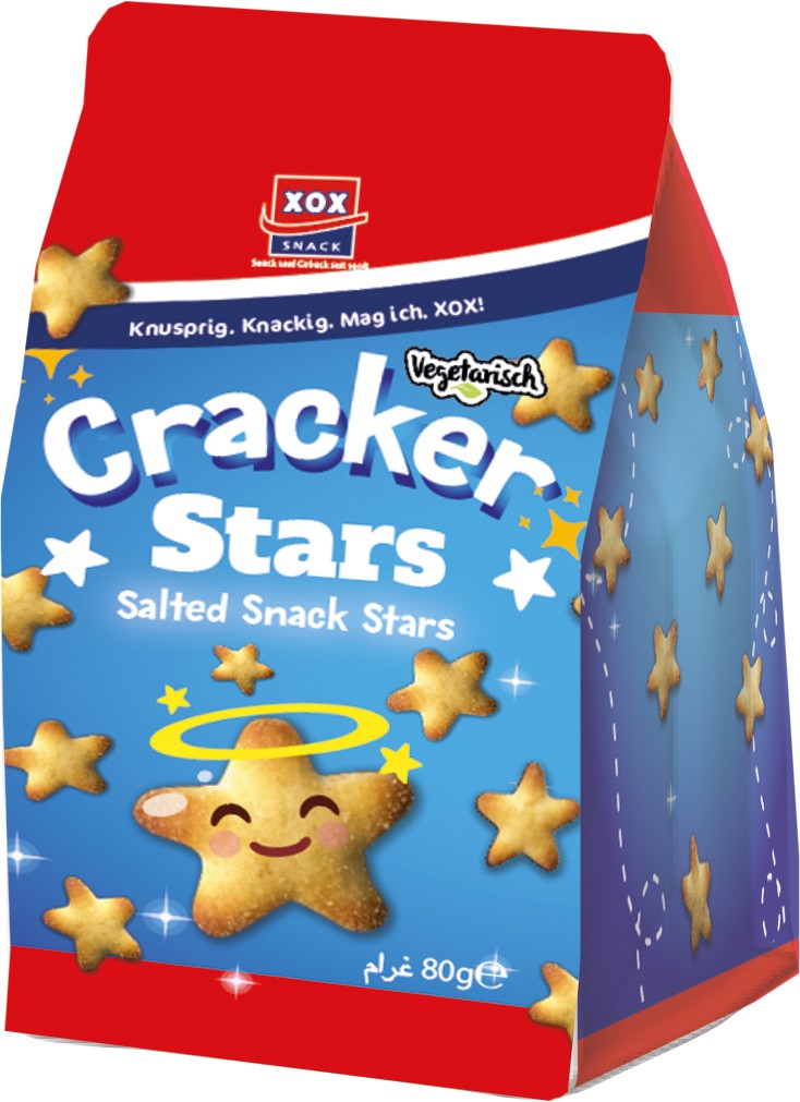 Cracker Stars 80g